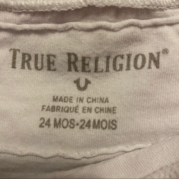 True Religion Baby Girl’s T-Shirt Size 24 Months - Picture 4 of 4